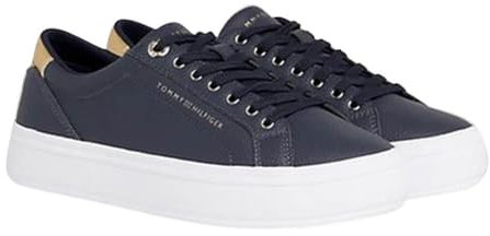Tommy Hilfiger Damen Vulcanized Sneaker Schuhe, (Space Blue), 37