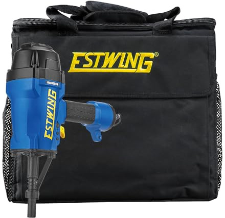 Estwing ESSCP Pneumatic 3 Single Pin Concrete Nailer with 1/4 NPT Industrial Swivel Fitting and Bag
