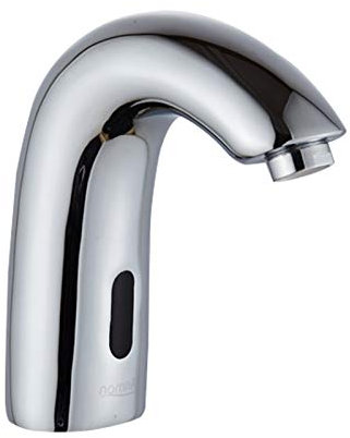 Hochwertig Wasserhahn,Automatik Infrarot Sensor Wasserhahn,Warm- und Kaltwasser Wasserhahn,Waschtischarmatur,Wasserfall Waschbecken Armatur,für Schulen,Hotels,Messing