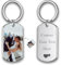 Porte Clef Personnalisable Porte Clef Photo Personnalisation Double Face - Téléchargement Une Image, Ajout De Texte Cadeau Saint Valentin Homme Cadeau Femme (Argent)