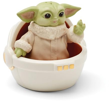 Lenox Grogu Figurales Salz- und Pfeffer-Set, 2 Stück, keine Farbe