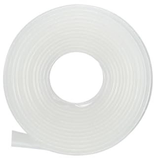 Unifizz Heat Shrink Tubing 15mm Dia 25mm Flat Width 2:1 Ratio Shrinkable Tube Cable Sleeve 1m - Clear