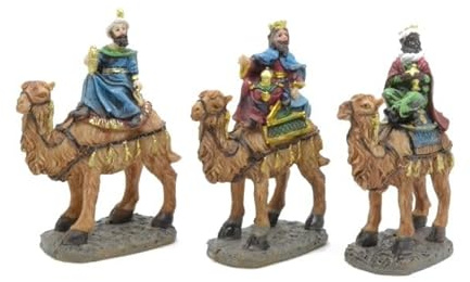 Aries boutique Heilige Drei Könige, Krippe, Weihnachtsfiguren 10 cm, handbemalt.