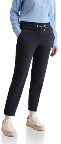 CECIL Damen B378682 Hose Im Casual Fit, Universal Blue, XS / 28L EU