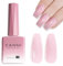 CANNI UV Nagellack Jelly Milchig Rosa Gellack Gel UV Nagellack Natur Transparent Soak Off für Nagelkunst Maniküre Salon zu Hause