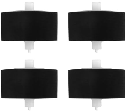 eMagTech Gummiräder RDP0055, kompatibel mit Technics RS-AZ6/AZ7/BX501/BX646/TR373 VCR-Kassettenspieler-Rollen, 4 Stück