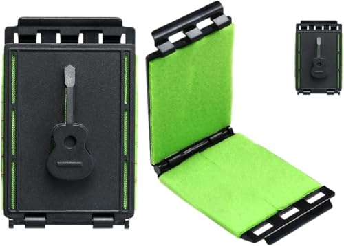 ZFFAFUR Fret Floss Guitar String Cleaner Guitar String Cleaner Scrubber for Fretboard and Cleaning Tool Fingerboard Maintenance Reusable for Bass Ukulele Guitar