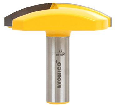 Yonico 16182 2-1/4-Inch Radius Horizontal Crown Router Bit 1/2-Inch Shank