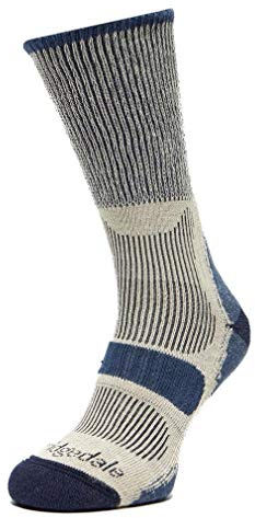 Bridgedale HIKE Lightweight Cotton Cool Comfort Boot Men's Anti Shock Cushioning Fusion Technology Y Heel