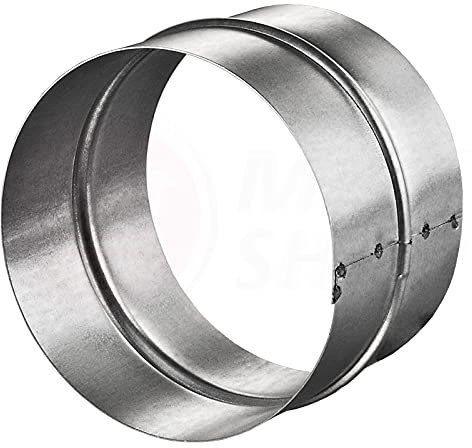 MKK® Raccord de tuyau rond en PVC et aluminium flexible Diamètre 125 mm