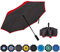 NOORNY Umgekehrter Regenschirm, doppellagig, automatisch, faltbar, winddicht, UV-Schutz für Regen, Auto, Reisen, Outdoor, Herren, Damen, 10. Rote Punkte