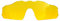 SOODASE Pour Oakley Radar EV Pitch Des lunettes de soleil Jaune Transparent Verres de remplacement