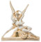 BeautifulGreekStatues Cupid & Psyche Statue Alabaster Griechischer Gott Eros und Seele - Nackt Skulptur21cm