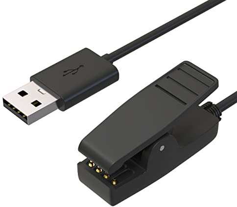 Chargeur Cable Compatible avec Garmin Forerunner 30 35 230 235 630 645 Music 735XT Approach G10 S20 Lily Vivomove HR