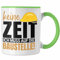 Trendation - Bauherr Geschenk Spruch Tasse Bauherrin Männer Lustiger Spruch Baustelle (Grün)