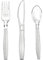 Signature Packaging - Re-usable Plastic Cutlery Set 150 Pack - Heavy Duty Forks, Spoons & Knives - Party Cutlery