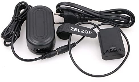ZBLZGP Adaptateur secteur NP-FZ100 Câble d'alimentation factice pour Sony Alpha A7III A7SIII A9II W012 A7r4 A7RIV A9 A9S A9R