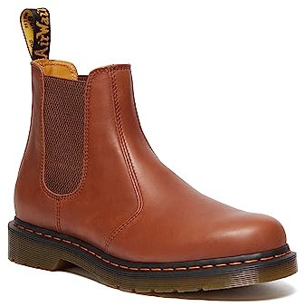 DR. MARTENS Herren Chelsea Boots, Saddle Tan Carrara, 41 EU