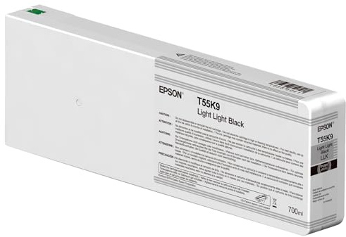 Epson Tinte light schw. 700ml SureColor SC-P6000/7000/8000/9000 Tintenpatrone Matt-/PhotoSchwarz 700 ml