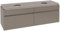 Villeroy & Boch Legato Waschtischunterschrank B600, 1600x550x500mm, 2 Waschtische, Farbe: Truffle Grey