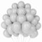 WAREHOUSE Ballon Gris 50 Pièces 12 30 cm, Ballon Gonflable Hélium, ballons d'anniversaire,Décoration pour Anniversaire, mariage,Baptême, Fete, décoration de diplôme.(Réunion-2)