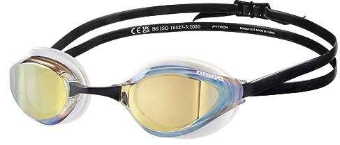 ARENA PYTHON MIRROR 119 - GOLD WHITE BLACK SW3 One Size