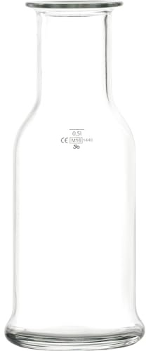 Purity Lot de 6 carafes 0,50 l / 0,50 l Hauteur : 224 mm Diamètre : 89 mm