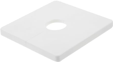 Homoyoyo Dekorative Rohrabdeckung Rosette Aufsteckloch-Abdeckkappe für Rohre Deckblatt geteilter Flansch Lochabdeckungskappe aufschlagen Folio klimaanlage loch Steckerkappe Toilette