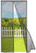 Risareyi Magnet Fliegengitter Balkontür 140x220cm, Grau Fliegengitter Tür Insektenschutz Balkontür Ohne Bohren Mit Starken Magneten Selbstschließend für Terrassentür, Schiebetür