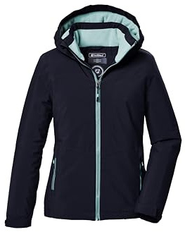 killtec Mädchen Funktionsjacke/Outdoorjacke mit Kapuze KOW 352 GRLS JCKT, dunkelnavy, 140, 42145-000