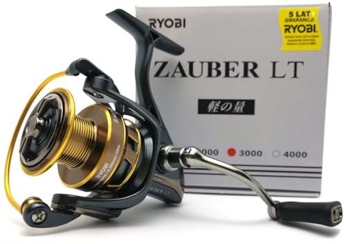 Ryobi Zauber 3000 LT Starke und langlebige Rolle für das Angeln auf Hecht, Zander und Barsch