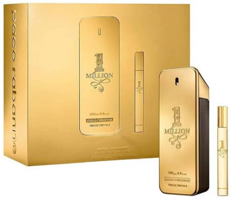 Paco Rabanne 1 Million 2 Piece Gift Set: Eau de Toilette 100ml - Eau de Toilette
