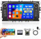Hikity Android13 Autoradio mit Navi für Ford Focus S-Max Galaxy C-Max, 1G 32G 7 Zoll Auto Radio 2Din mit GPS/Mirror Link/WiFi/Bluetooth/FM /2USB / MIC/Rückfahrkamera