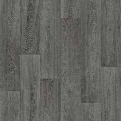 VINYL FLOORING UK Dusky Oak Grey Wood Effect Anti-Slip Vinyl Flooring For Kitchen, Bathroom, Dinning Room, 1.9mm Thick Vinyl Sheet -1 X 4 mt