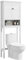 HOMCOM Meuble WC Dessus de Toilette Meuble Machine à Laver Rangement Salle de Bain avec Compartiment, Placard 2 Portes, étagères réglables - 70 x 20 x 175 cm, Blanc