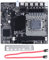 Mtlavishness Placa base X58 2 DDR3 LGA 1366 pines para juegos, compatible con memoria ECC, USB 2.0, puerto SATA, placa base PCB, escritorio