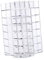 Beaupretty Organizzatore Per Il Trucco Con 64 Fori - Supporto Girevole Per Rossetto - Porta Lucidalabbra - Vanity Cosmetics Storage