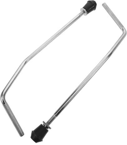 Toyvian 2pièces Support De Batterie Rehausseur Pour Tambour Base De Pied De Sol Éperons De Grosse Caisse Kit Stabilité