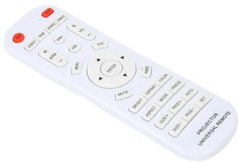 Universal Projector Remote, Ersatz TV Remote Universal Projector Fernbedienungsersatz für -Projektor Fernbedienung Fernbedienung