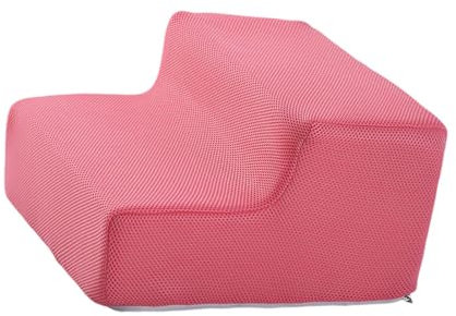 Ronyme Scaletta per cani a 2 gradini per letto, scale inclinate, leggere e antiscivolo, per gattini, scaletta per animali domestici, per cani anziani e, Rosa