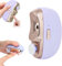 Coupe-Ongles électrique, Ponçage Automatique Des Ongles, Design Incurvé Sans Fil,Pas De Bruit, Opération à Une Touche, Lime à Ongles Portable Pour Enfants, Personnes âGées Et Adultes (Violet)