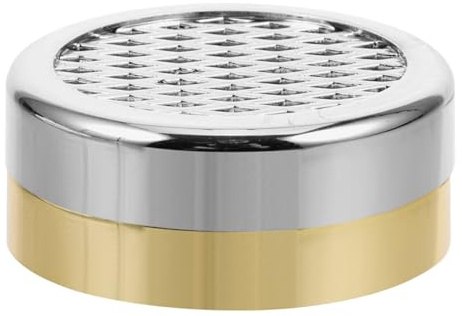 HOODANCOS Runde Zigarrenbefeuchtung aus ABS und Schwamm 2 Stück für Reisen | Humidor Befeuchter, Portable Feuchtigkeitsregulierung, für Zuhause und Unterwegs, Elegante Ausführung