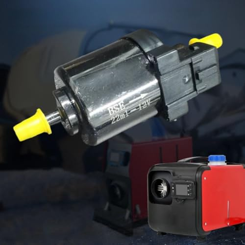 Pompe à carburant 12 V pour chauffage auxiliaire chinois 5 KW 8 kW - Design à piston ultra silencieux, aspiration forte et installation facile, convient pour les chauffages de stationnement
