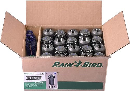 Rain Bird 5004PC – 10,2 cm 5000 Serie Teilkreismuster (40–360 Grad) Rotor Versenkregner, 20 Stück