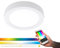EGLO connect LED Deckenleuchte Fueva-C, Smart Home Deckenlampe, Material: Metallguss, Kunststoff, Farbe: Weiß, Ø: 30 cm, dimmbar, Weißtöne und Farben einstellbar