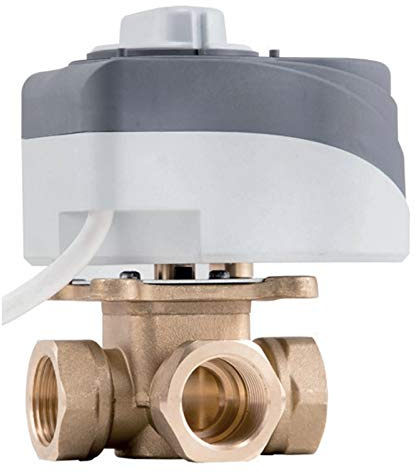 WITTKOWARE 460 020 00MC + M03 010 1DA B 3-Wege Mischerventil mit Stellmotor 230V, IG 3/4, Kv 6.0