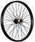 Taylor-Wheels 20 Zoll BMX Fahrrad Hinterrad 48 Loch schwarz mit 18 Zahn Ritzel