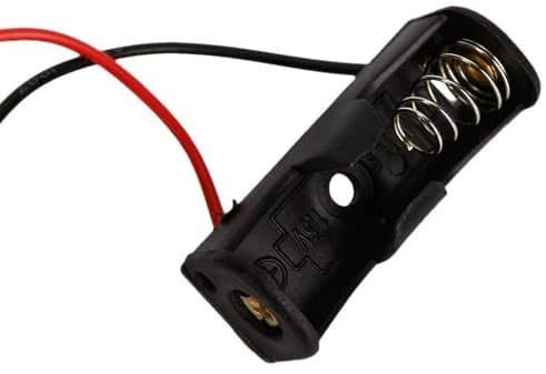CABLEPELADO Flacher Batteriehalter, Batteriehalter, inklusive 200-mm-Kabel, Gesamtspannung: 12 V (12 V pro Batterie), geeignet für 1 Batterie A23 8LR932 MN21 V23GA LR23