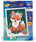 Ravensburger - CreArt Kids 18x24 cm - Numéro d'art - Renard Fleuri - Kit de Peinture par numéros - Dès 7 Ans - 25841
