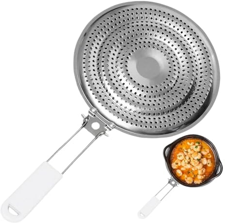 Stainless Steel Heat Diffuser for Stove, Multipurpose Flame Guard Simmer Plate 15.35x7.99 inches, Wear-Resistant Kitchen Gadget, User-Friendly Stove Guard Electric Stoves